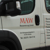 Fahrzeugbeschriftung für „MAW Bausanierung GmbH“