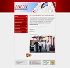 Gestaltung und technische Umsetzung der Webseite in HTML und CSS für „MAW Bausanierung GmbH“